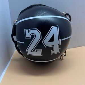 Black Sports-Inspired Bag